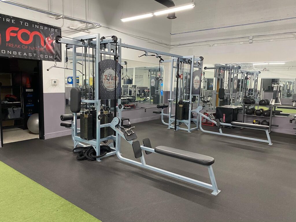 Gym machines for the body development