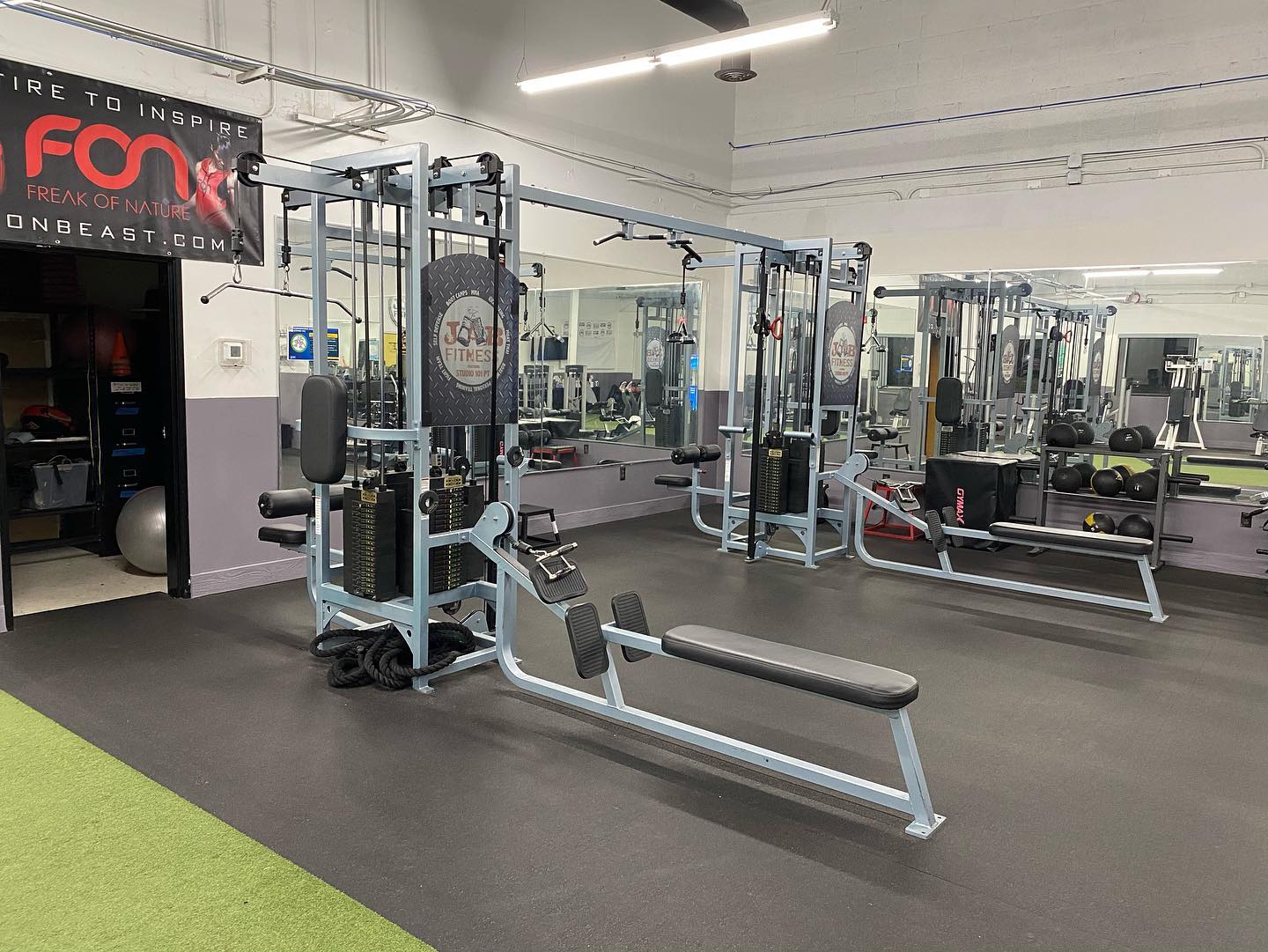 Gym machines for the body development