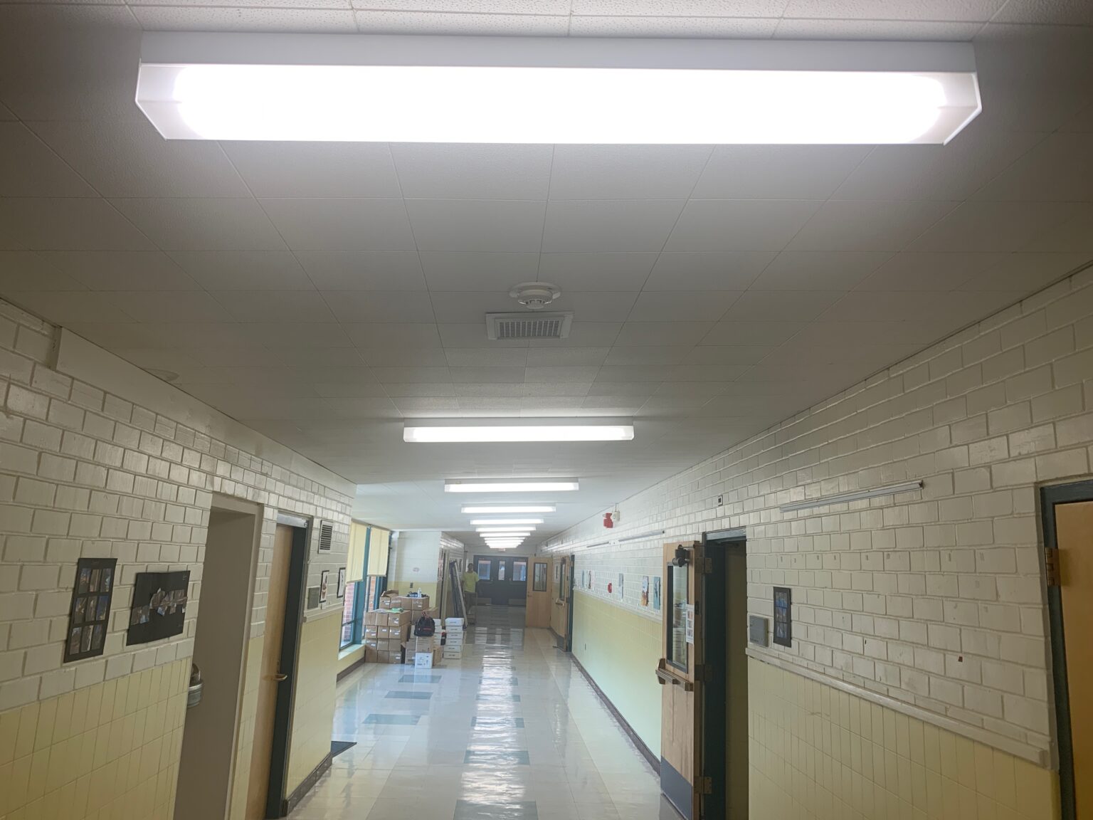 corridor of a building